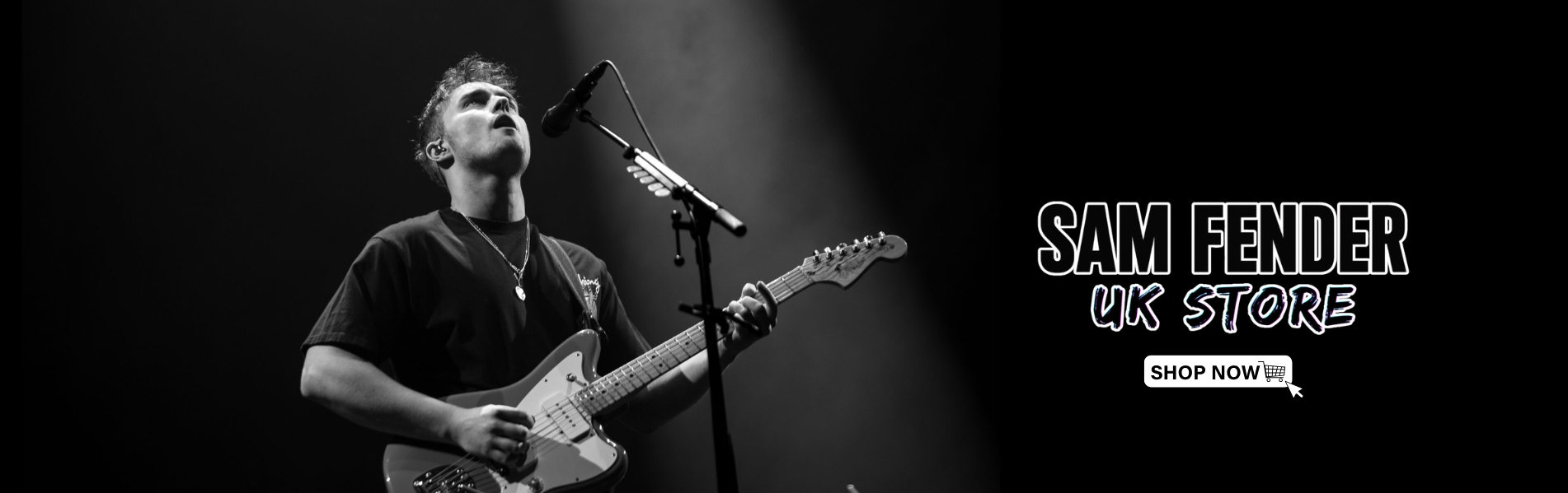 Sam Fender UK Store Banner - Sam Fender UK Store