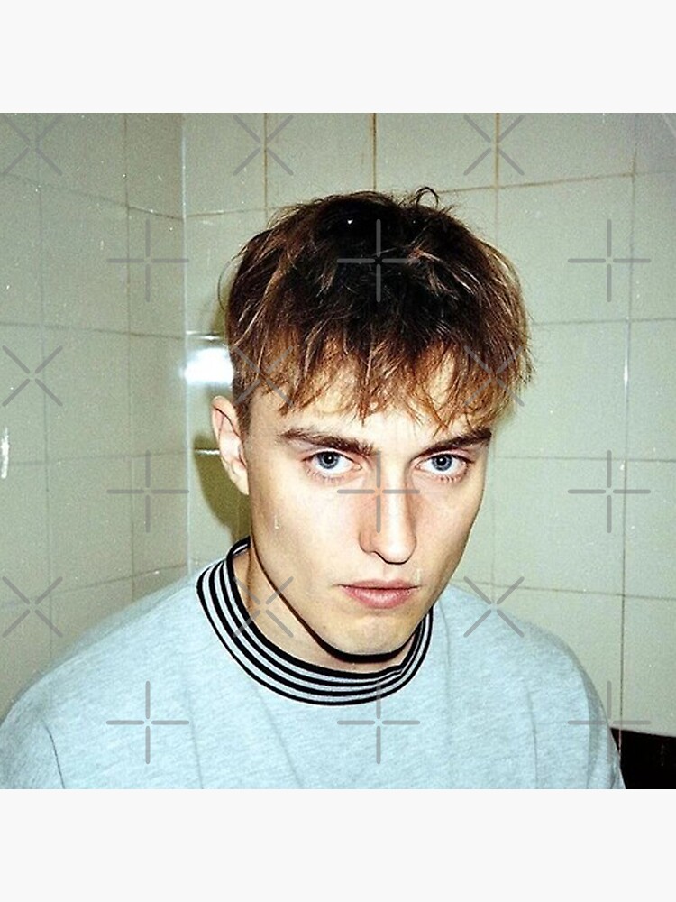 Best Selling Sam Fender Retro Throw Pillow - Image 2