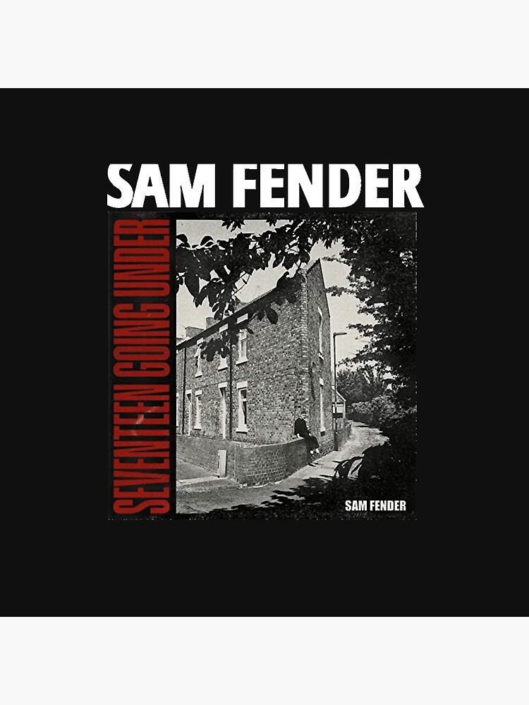 New Design Sam Fender Vintage Throw Pillow - Image 2
