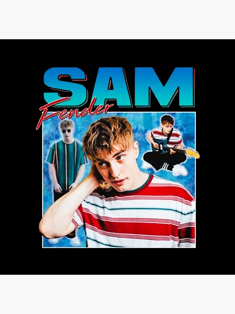 New Design Sam Fender Colorful Throw Pillow - Image 2