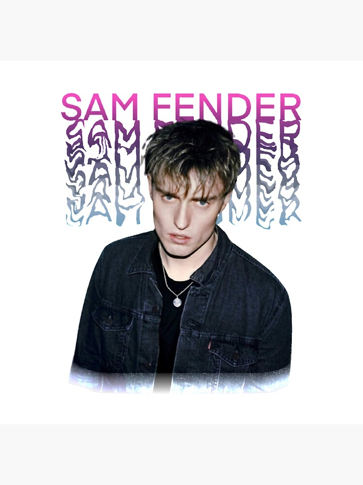 New Collection Sam Fender Tour Throw Pillow - Image 2
