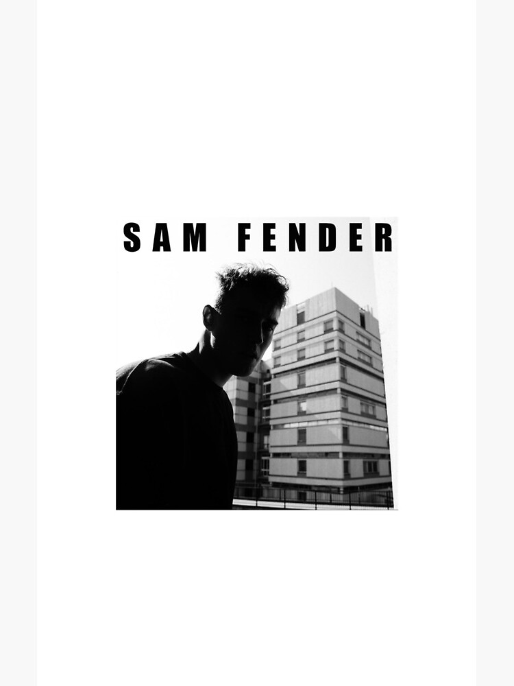 Sam Fender Retro Collection Shower Curtain - Image 2