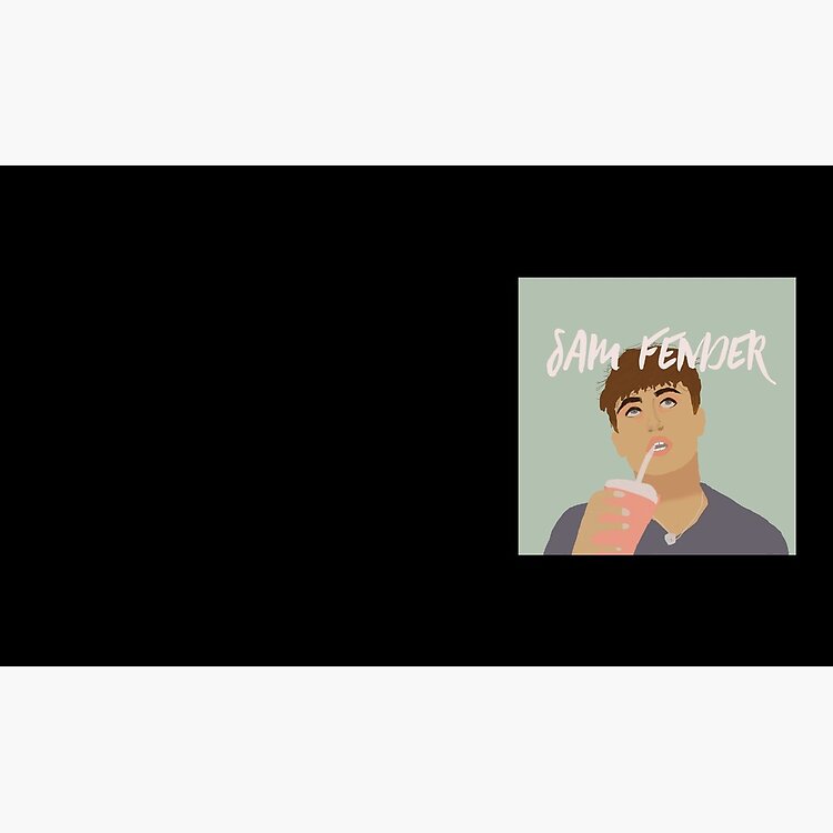 Sam Fender Digital Art Art Print Mug - Image 3