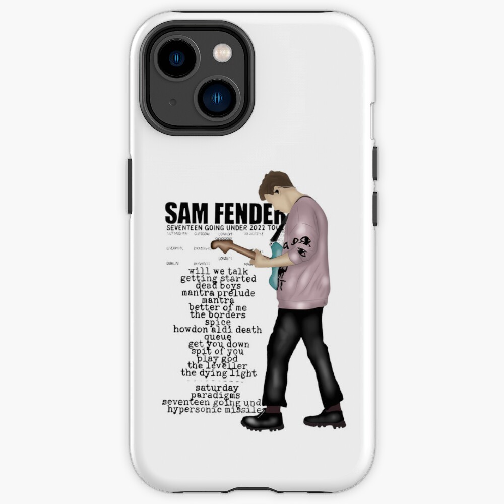 Sam Fender Seventeen Going Under Tour Iphone Case