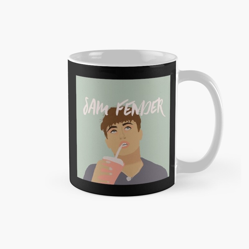 Sam Fender Digital Art Art Print Mug