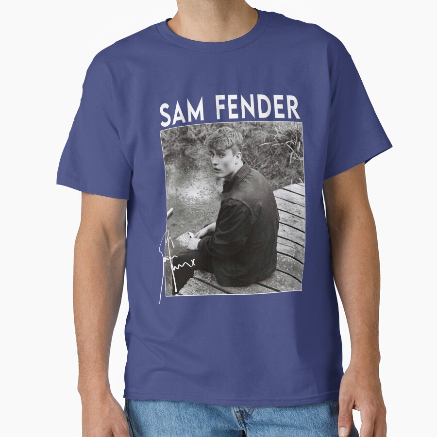 Hot Design Singer Sam Fender Retro T-shirt - Image 4