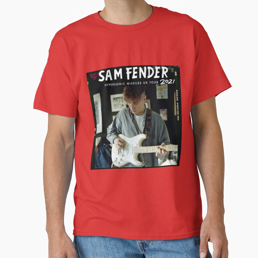 Sam Fender Hypersonic Missiles Tour 2021 T-shirt - Image 5