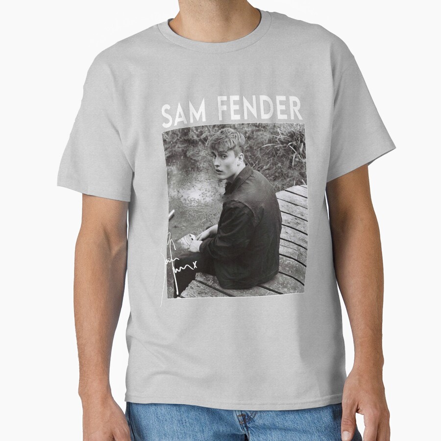 Hot Design Singer Sam Fender Retro T-shirt - Image 3