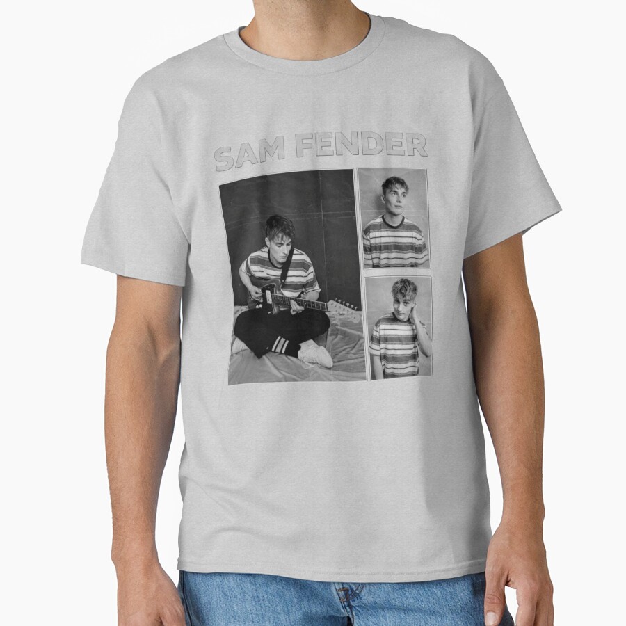 Singer Sam Fender Vinatge Design T-shirt - Image 3