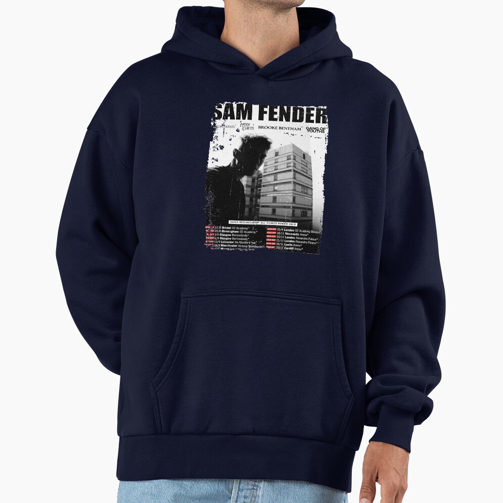 Sam Fender Uk Tour 2021 Hoodie - Image 5