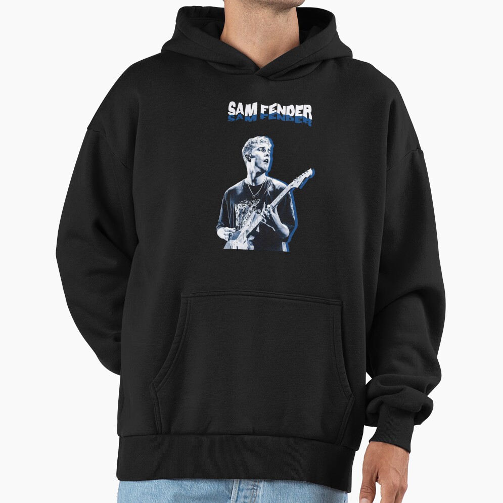 Singer Sam Fender In The Stage Hoodie