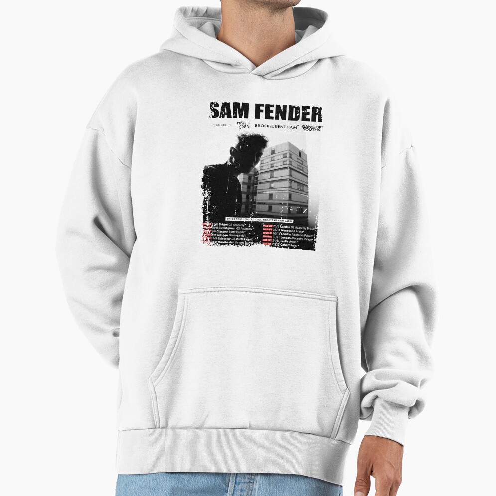 Sam Fender Uk Tour 2021 Hoodie - Image 2