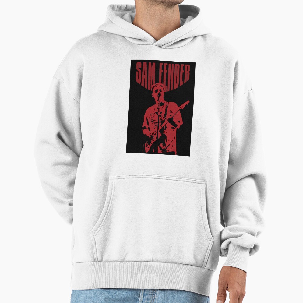 Sam Fender Red Design Hoodie