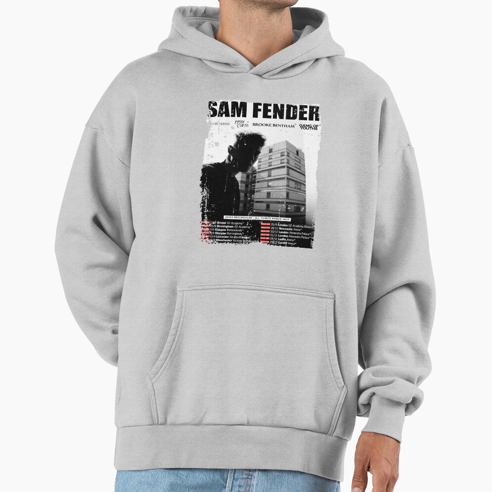 Sam Fender Uk Tour 2021 Hoodie - Image 4