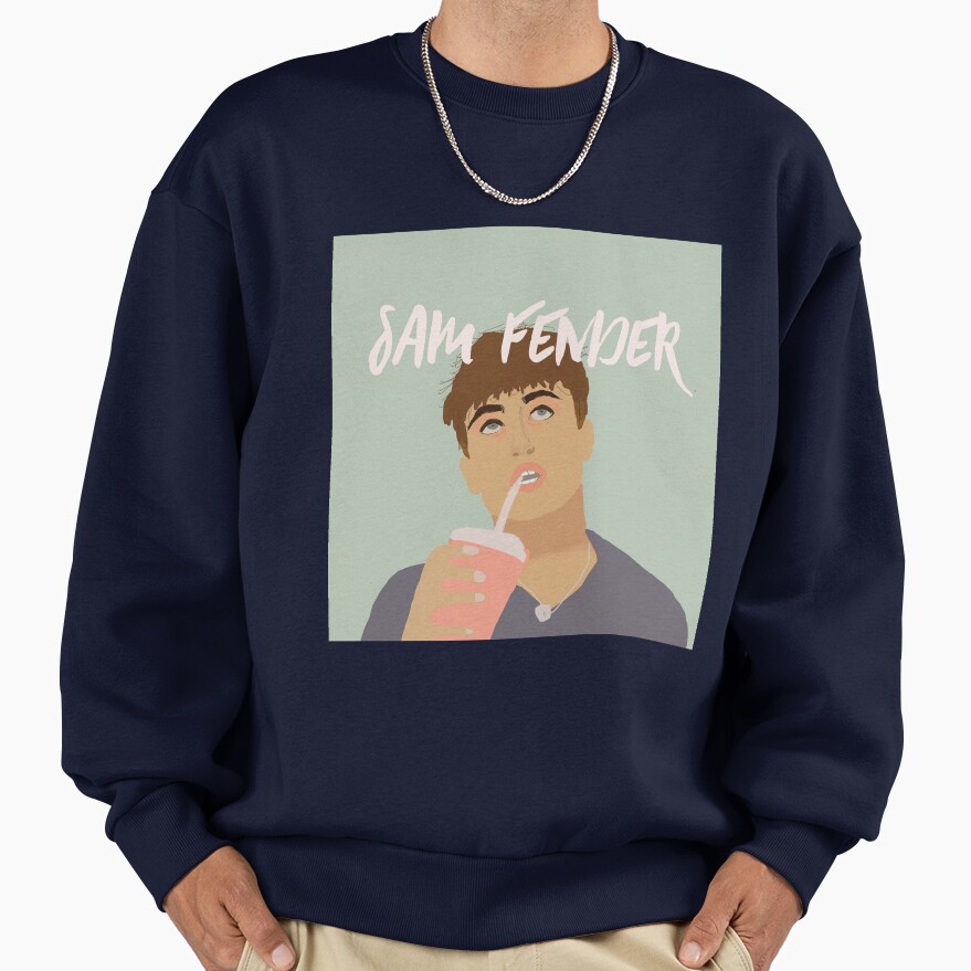 Sam Fender Digital Art Art Print Sweatshirt - Image 5
