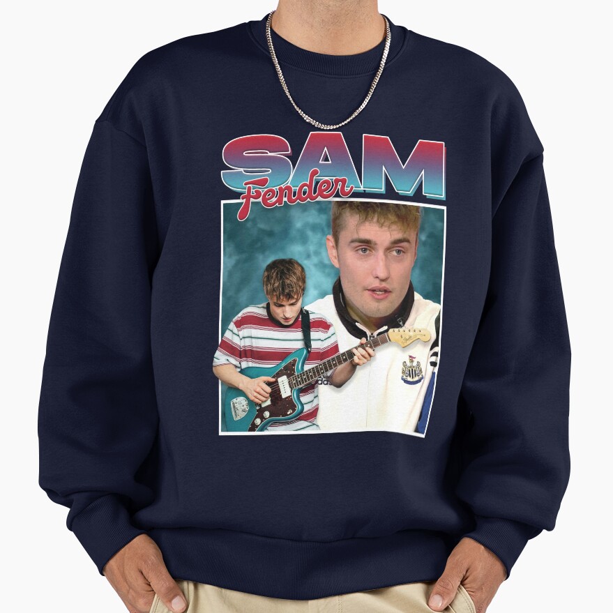 Sam Fender Retro Classic Style Sweatshirt - Image 5