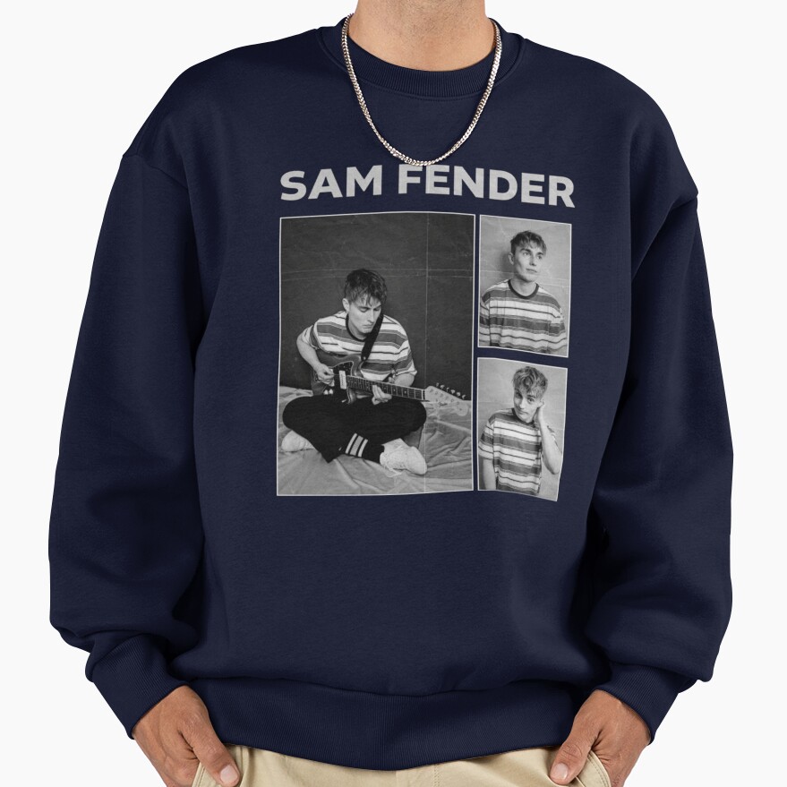 Singer Sam Fender Vinatge Design Sweatshirt - Image 5