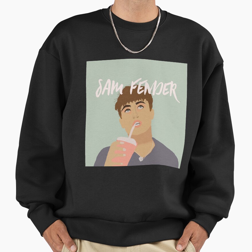 Sam Fender Digital Art Art Print Sweatshirt