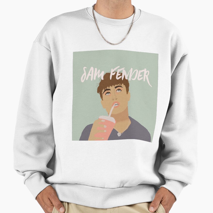 Sam Fender Digital Art Art Print Sweatshirt - Image 2