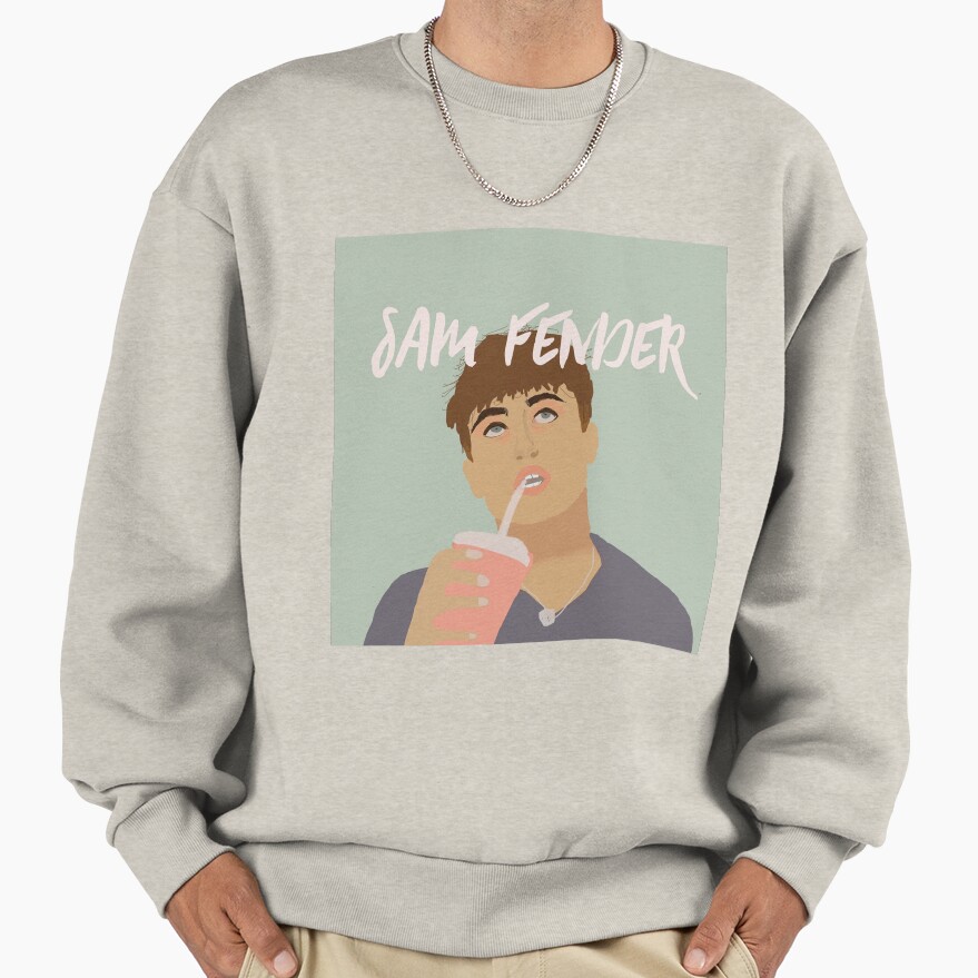 Sam Fender Digital Art Art Print Sweatshirt - Image 3