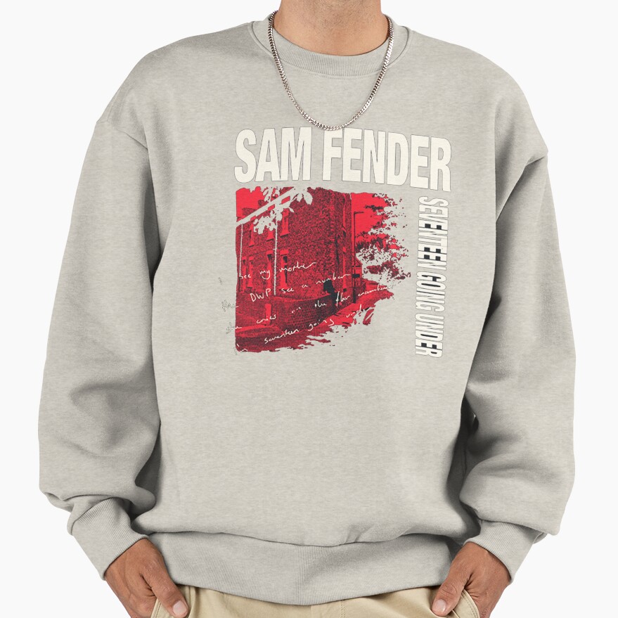 Seventeen Going Under Classic Sam Fender Sweatshirt - Image 3
