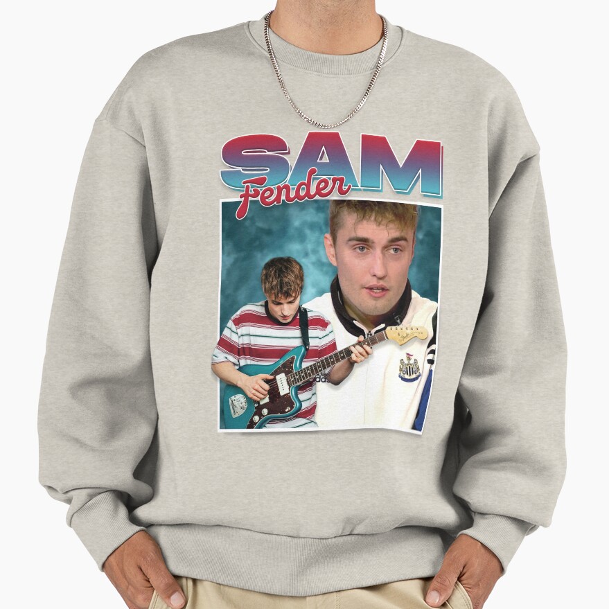 Sam Fender Retro Classic Style Sweatshirt - Image 3