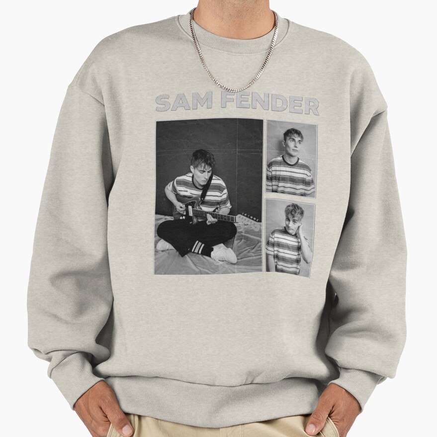 Singer Sam Fender Vinatge Design Sweatshirt - Image 3