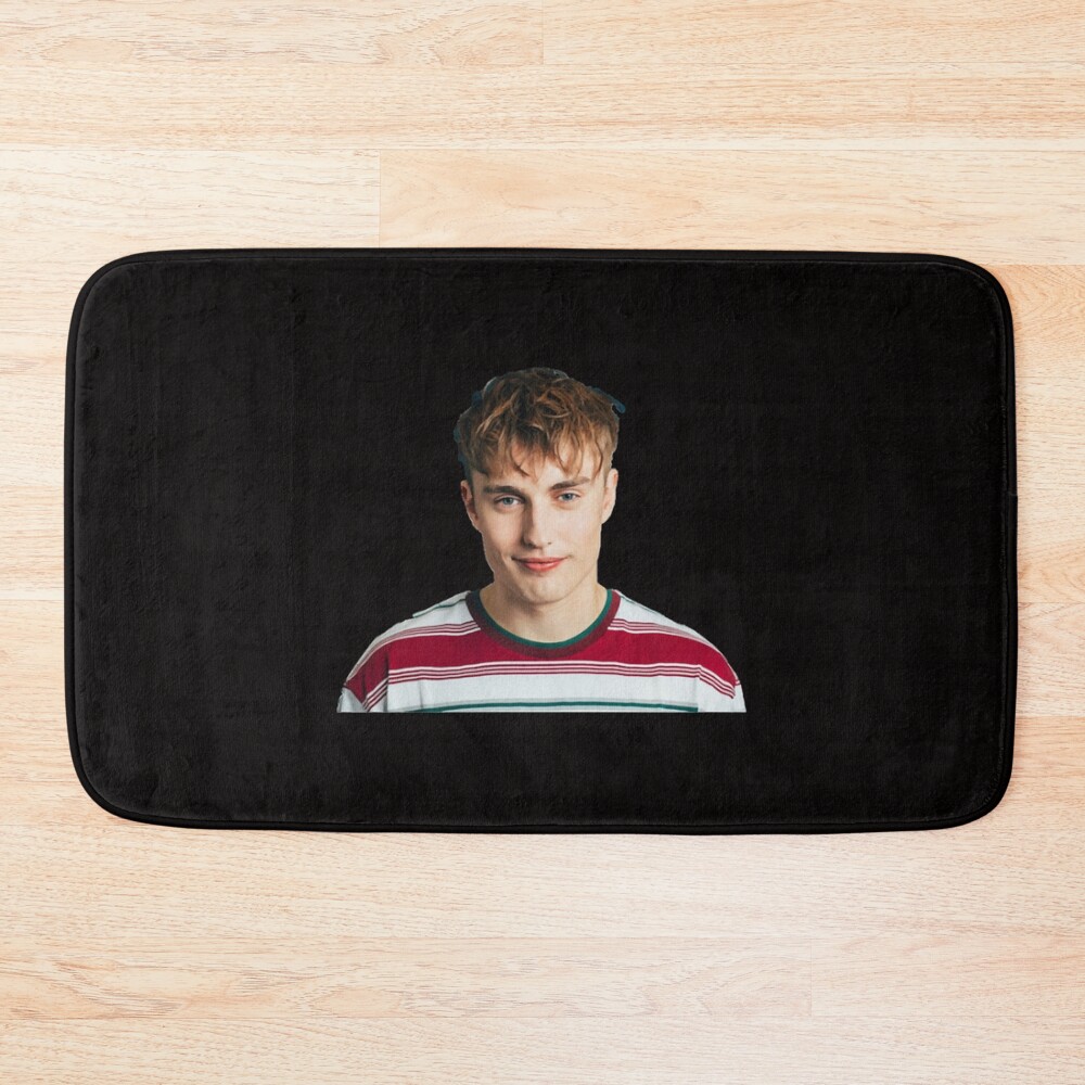 Best Singer Sam Fender Retro Design Bath Mat