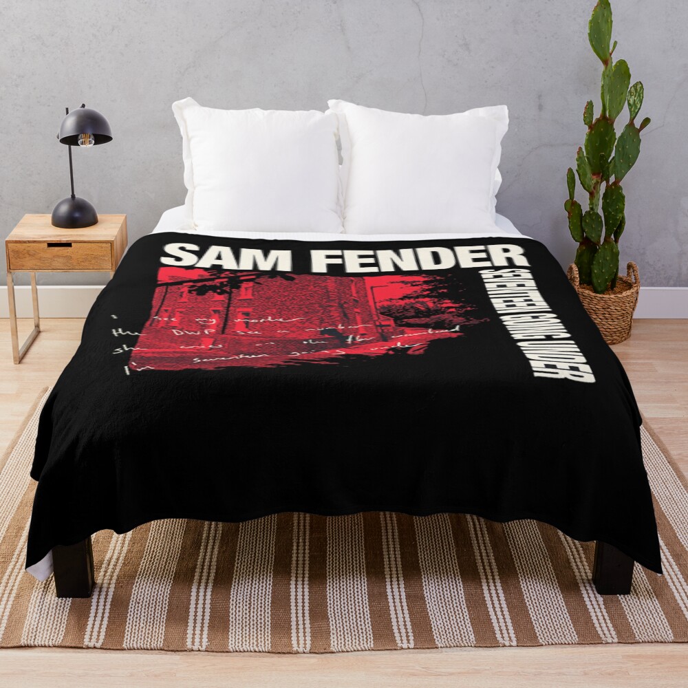 Seventeen Going Under Classic Sam Fender Throw Blanket