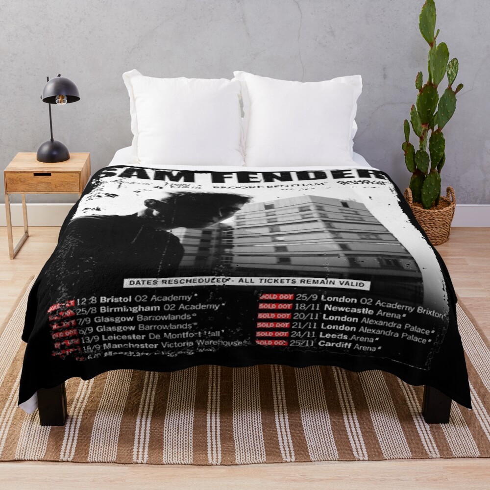 Sam Fender Uk Tour 2021 Classic Throw Blanket
