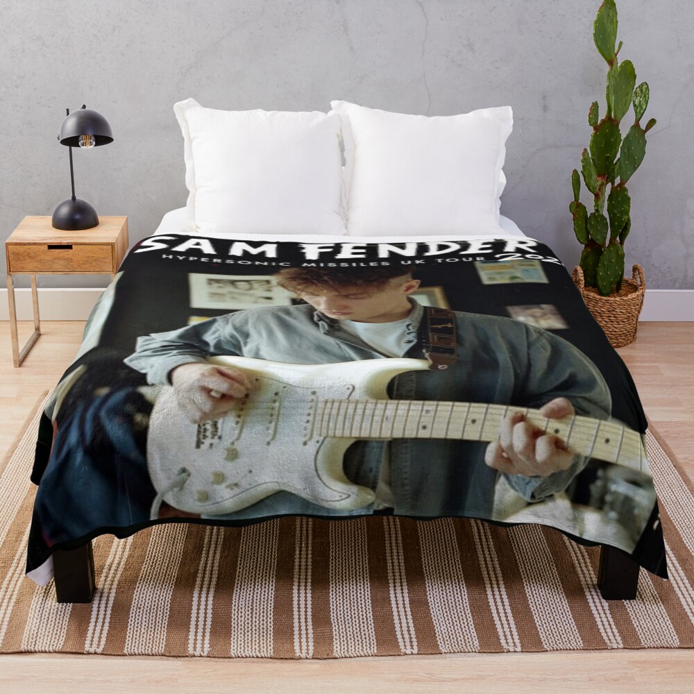 Sam Fender Hypersonic Missiles Tour 2021 Throw Blanket