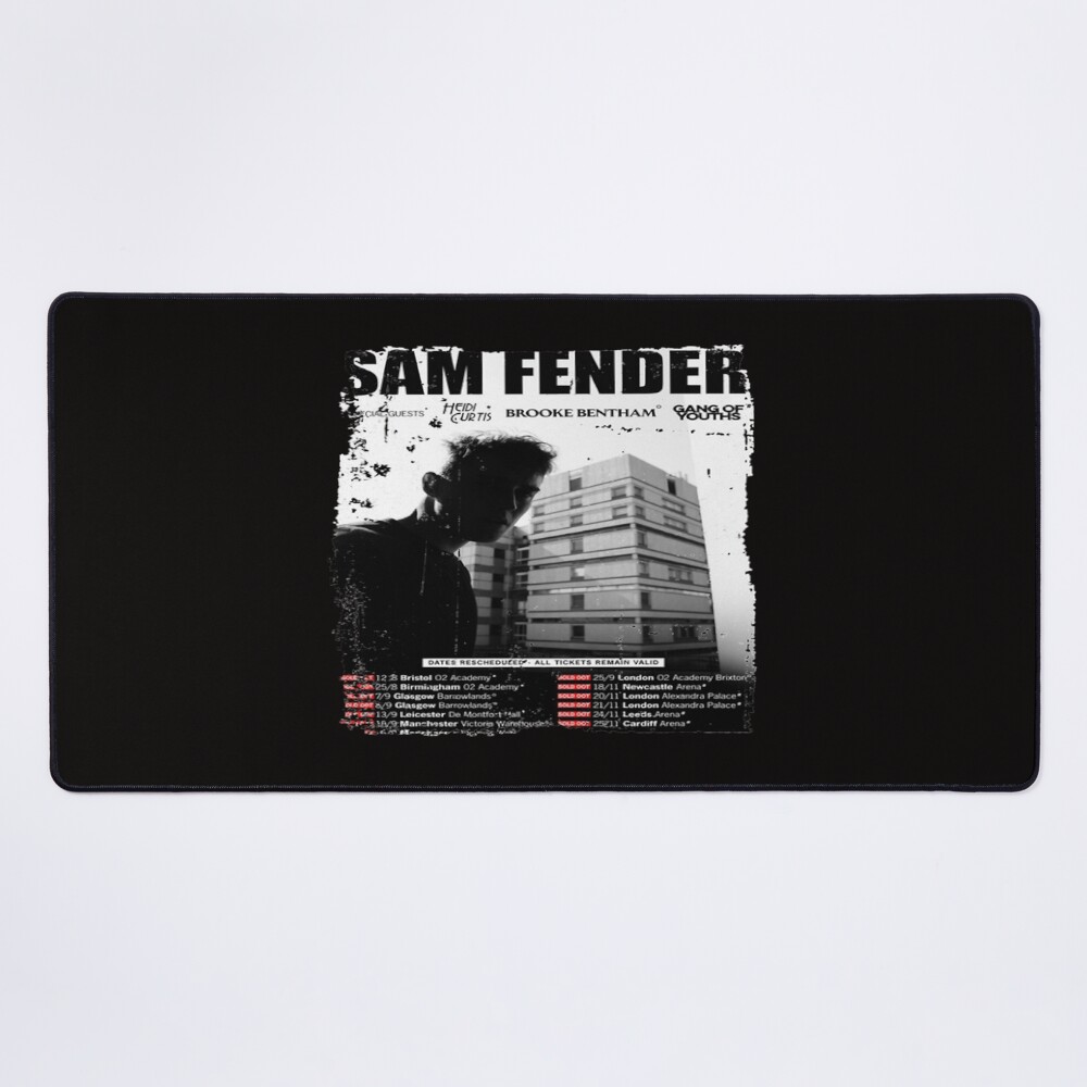 Sam Fender Uk Tour 2021 Mouse Pad