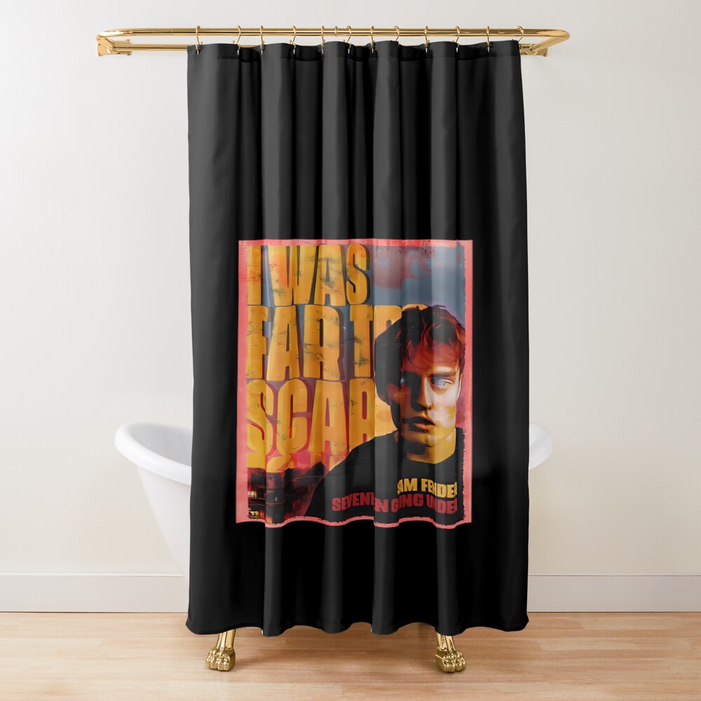 Singer Sam Fender Retro Lover Shower Curtain
